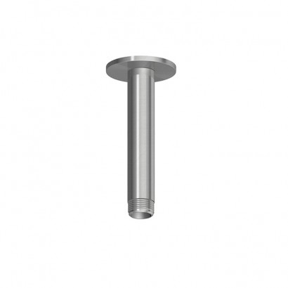 HELM SHOWER ARM 100MM - BRUSHED STAINLESS STEEL 22749