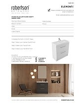 Studio Plus Slim Floor Order Form
