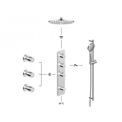 Thermostatic, A New Way To Shower | Zucchetti