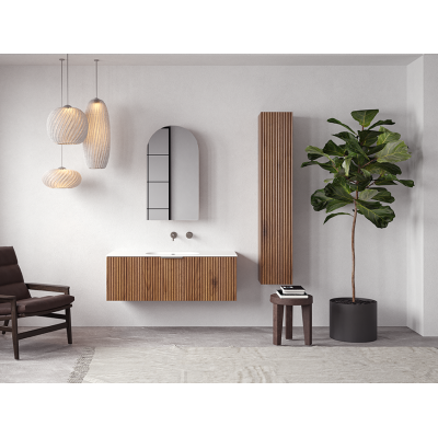 Embracing Texture | Pettine Bathroom Furniture by Elementi