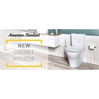 Introducing American Standards NEW Cygnet Hygiene Rim Toilet
