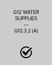 G12 WATER SUPPLIES G12.3.2 (A)