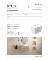 Pettine x2 Drawer Order Form