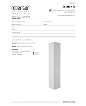 Telaio Tower Cabinet Order Form