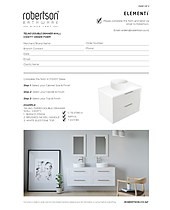 Telaio Double Order Form