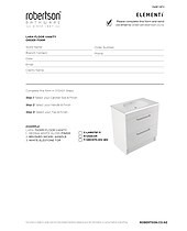 Lara Floor Vanity Order Form