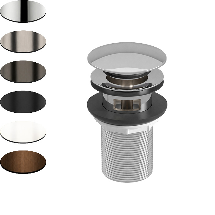 BASIN CLICKER WASTE 32 WITH OVERFLOW
