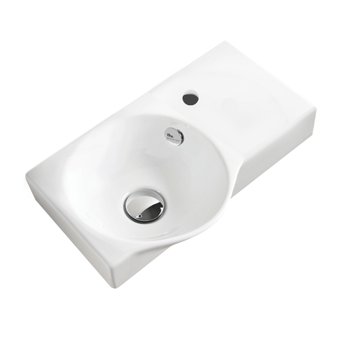 UNION WALL BASIN 430 X 220 X 140 1TH WHITE