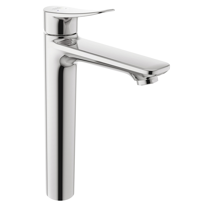 MILANO EXTENDED HEIGHT BASIN MIXER CHROME