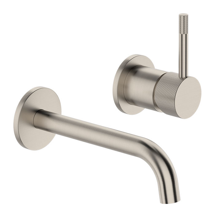 UNO ETCH WALL MOUNTED BASIN MIXER