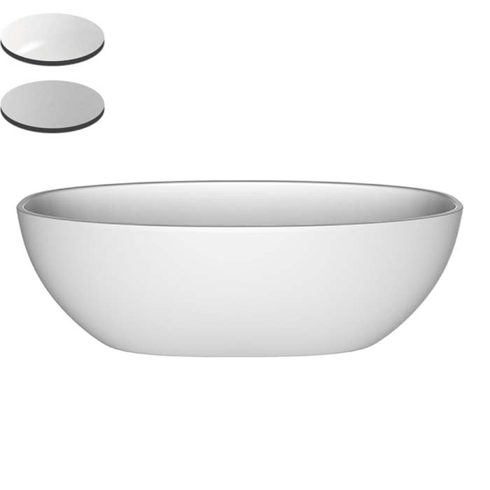 BARCELONA II FREESTANDING BATH W/VOID 1698 X 806 X 535