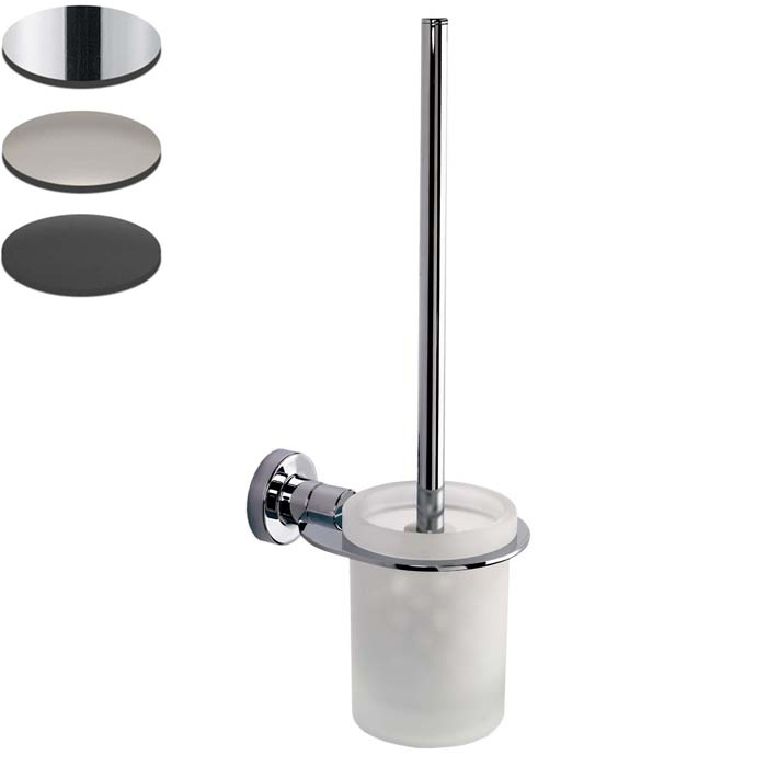 PROJECT GLASS WALL TOILET BRUSH SET