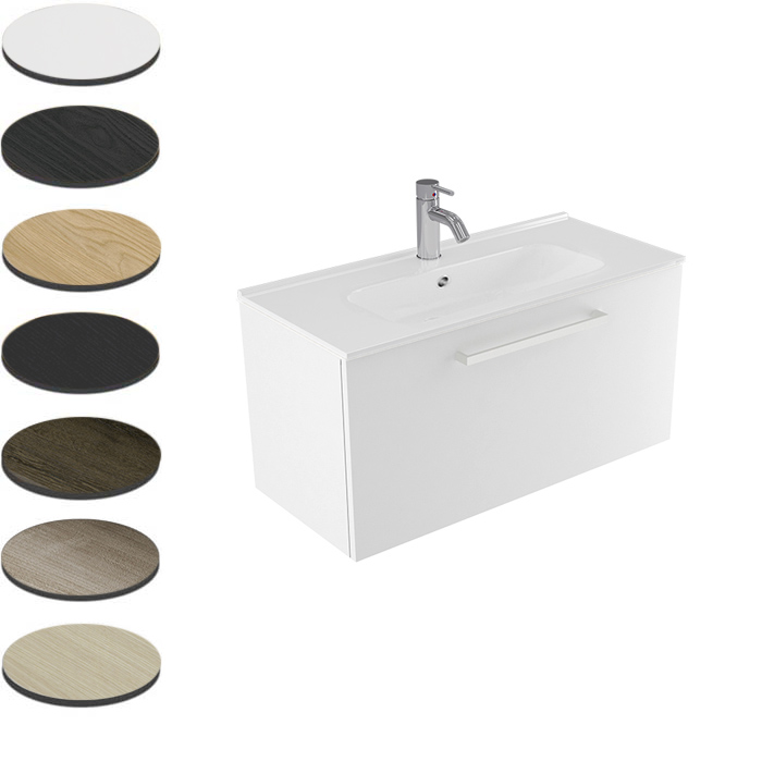 SLIM II 800 WALL VANITY