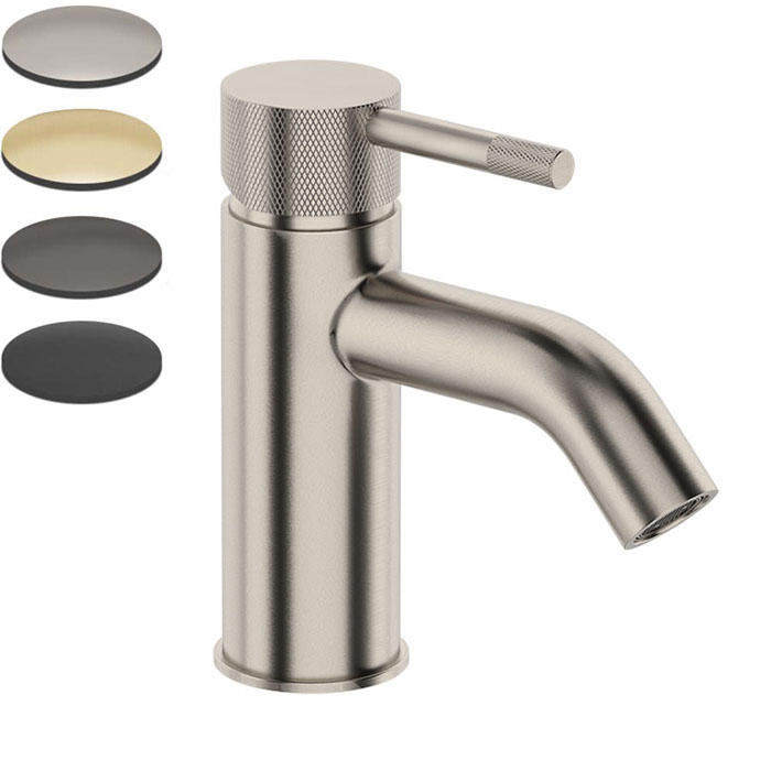 UNO ETCH BASIN MIXER CURVED SPOUT