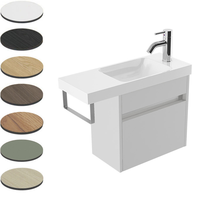NOVARA SIXTY 440 LEFT DOOR WALL VANITY