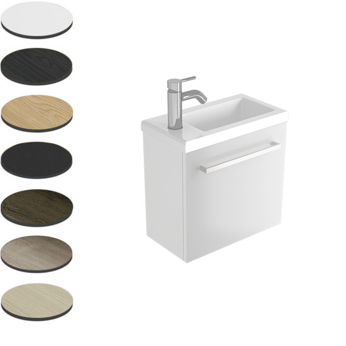 STUDIO PLUS 440 LEFT DOOR WALL VANITY