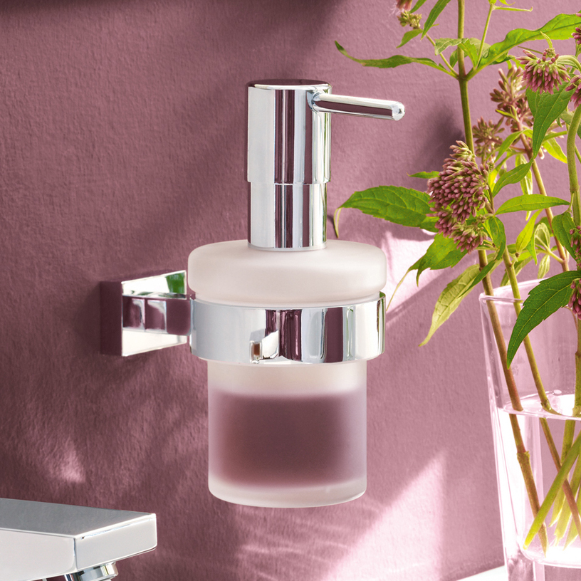 Grohe Essentials Cube Soap Dispenser Robertson Bathware