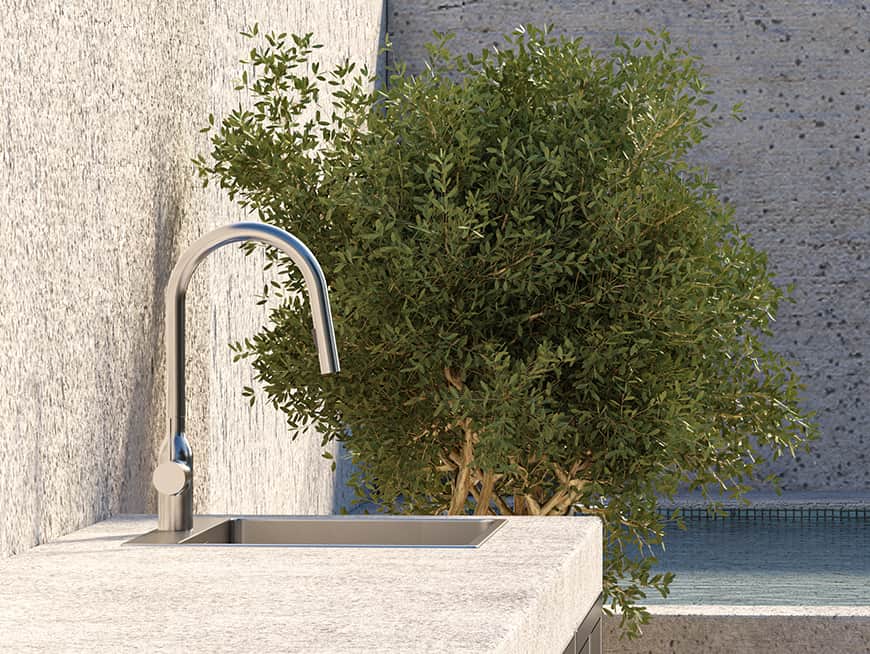 Due | 316 Stainless Steel Tapware by Elementi