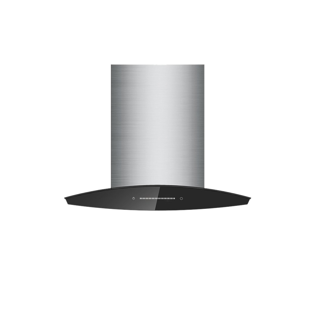 curved glass rangehood