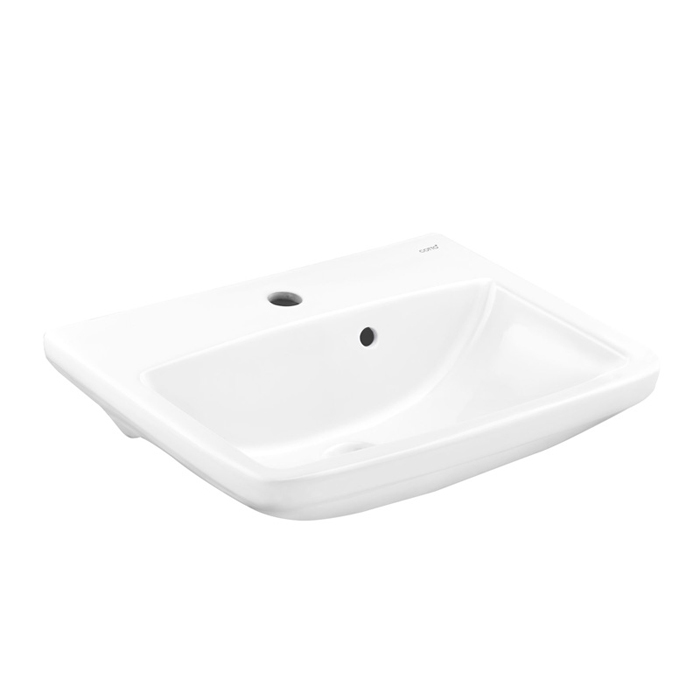 SERVE S WALL BASIN 500X380X170MM 1TH OF GLOSS WHITE