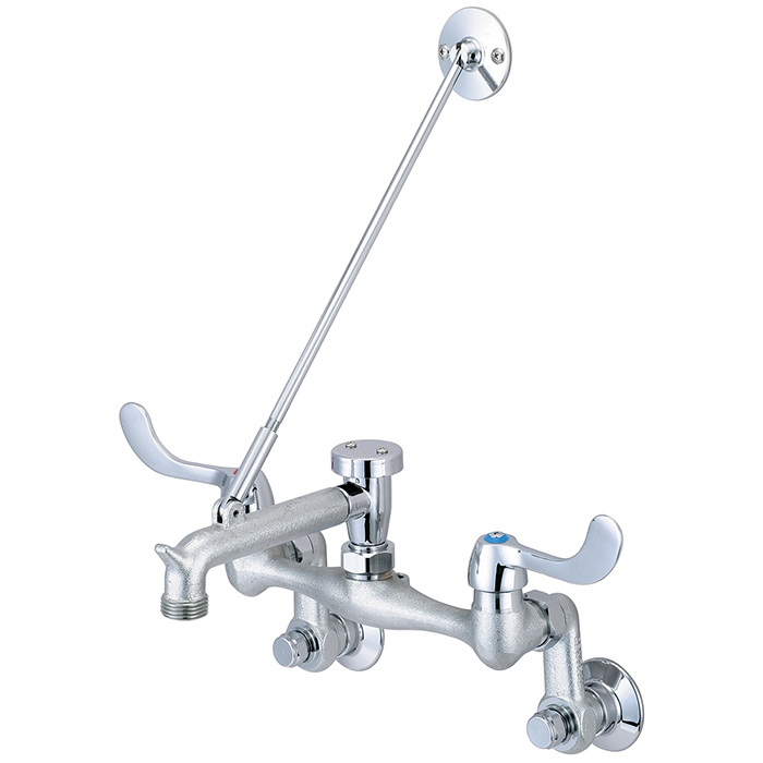 WALL MOUNT SERVICE SINK MIXER CHROME