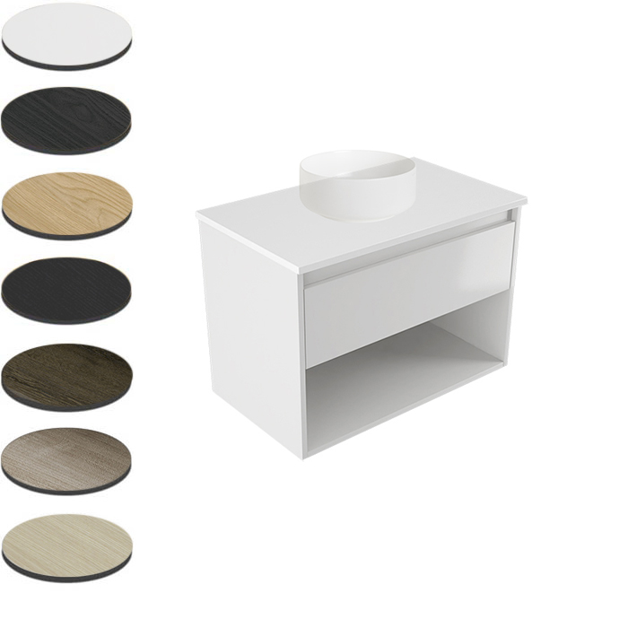 CERTO WALL VANITY 750 1 X DRAWER