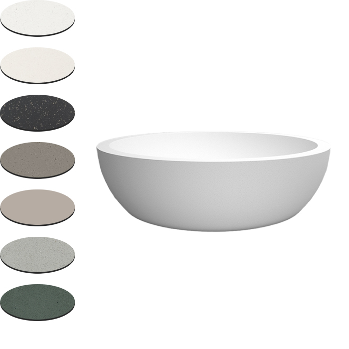 LUNAR FREESTANDING BATH 1740X1740X500MM