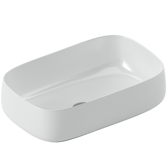 COGNAC QUADRO VESSEL BASIN 550 X 350 X 155