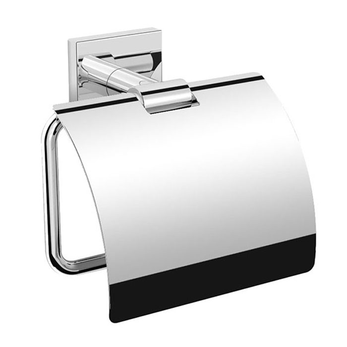 CORSAIR TOILET ROLL HOLDER WITH COVER CHROME