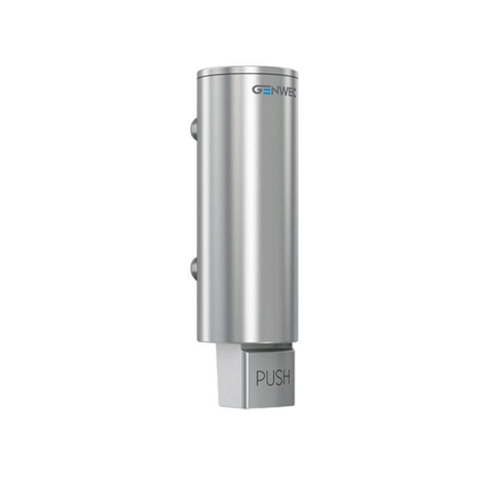 CONTRACT WALL MOUNTED CYLINDRICAL SOAP DISPENSER 300ML CHROME