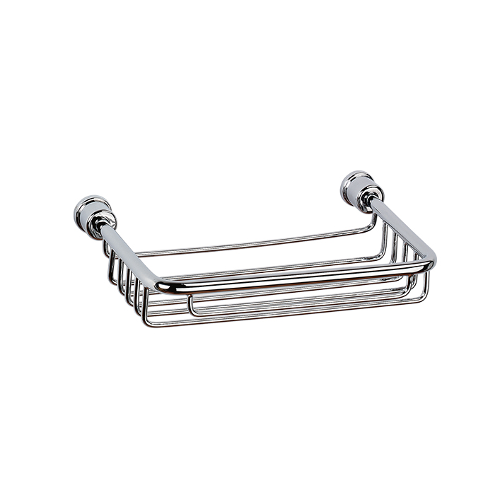 COMPLEMENTS WIRE BASKET SQUARE CHROME