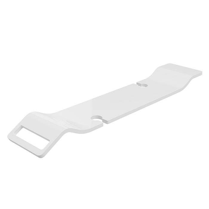 ELEMENTI BATH RACK 972(L) X 200(W) X 73(H) TAVOLO WHITE