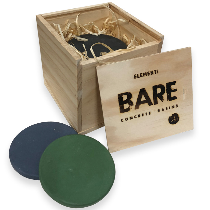 BARE CONCRETE SAMPLE BOX