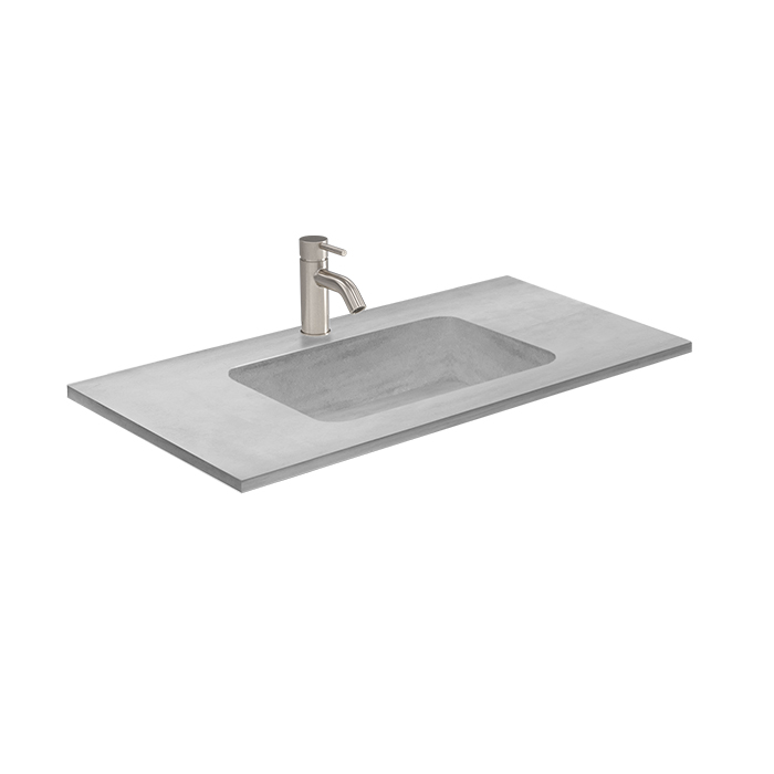 BARE CONCRETE WALL/VANITY BASIN 900X460X140MM