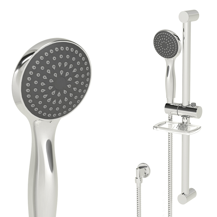 CURA 1FCT SLIDE SHOWER 600MM