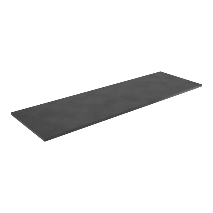 DEKTON VANITY TOP 1600X500MM SINGLE RIGHT SIRIUS BLACK
