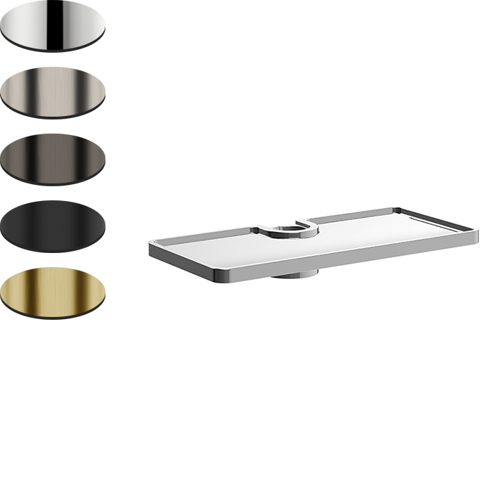 ELEMENTI SHOWER SHELF TO FIT 25MM & 30MM RAIL