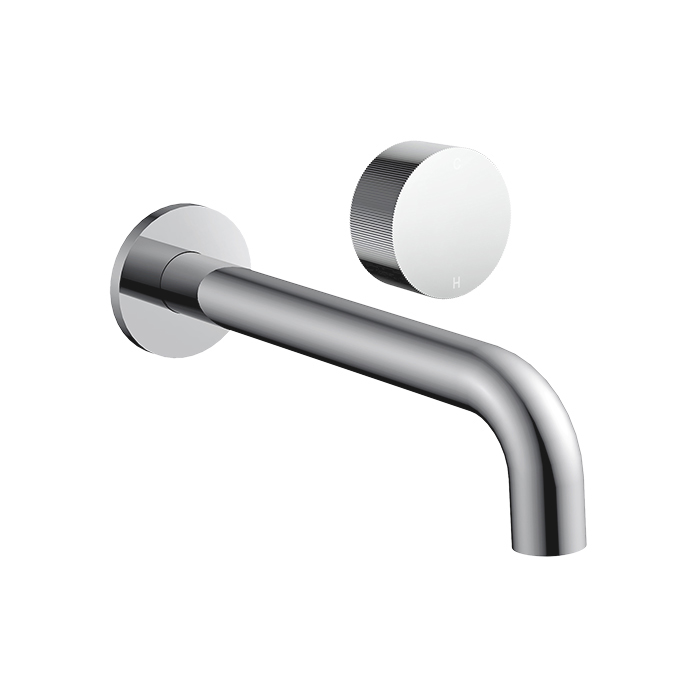 LENTE 2TH PROGRESSIVE WALL MOUNTED BASIN/BATH MIXER