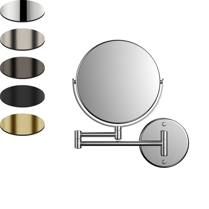 MAGNIFYING MIRROR 2 SWIVEL ARMS X3 MAGNIFICATION