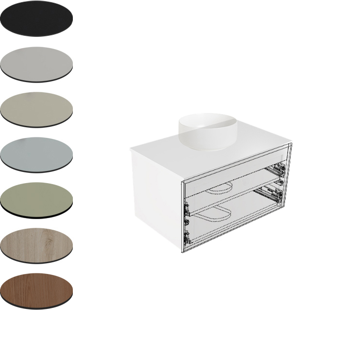 750MM CONCEALED DRAWER FOR PETTINE/TELAIO CABINETS
