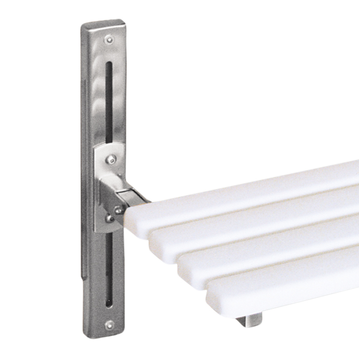 ADJUSTABLE HEIGHT WALL MOUNT CHANNELS FOR 800MM SEAT SET OF 2