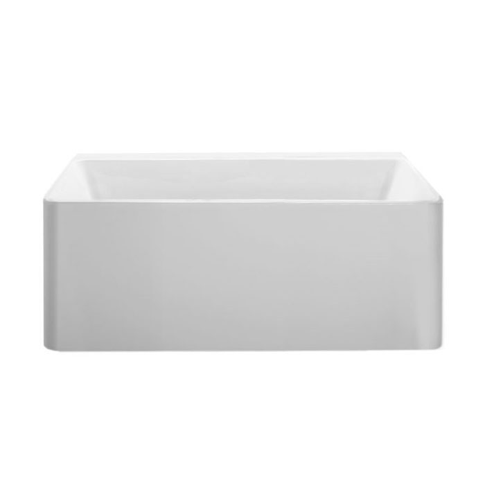 OTTO ACRYLIC BACK TO WALL BATH 1500 X 720 X 560MM