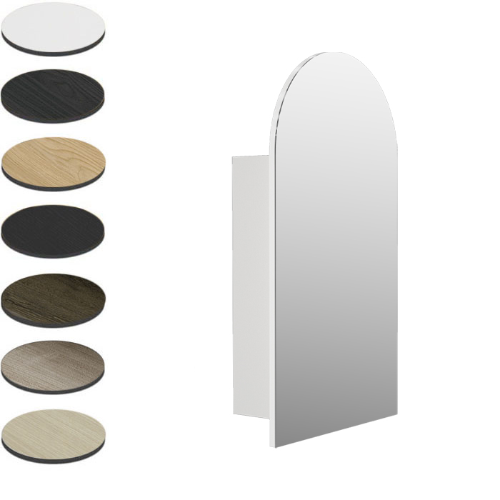 ARCH RIGHT MIRROR CABINET 500X171X900MM