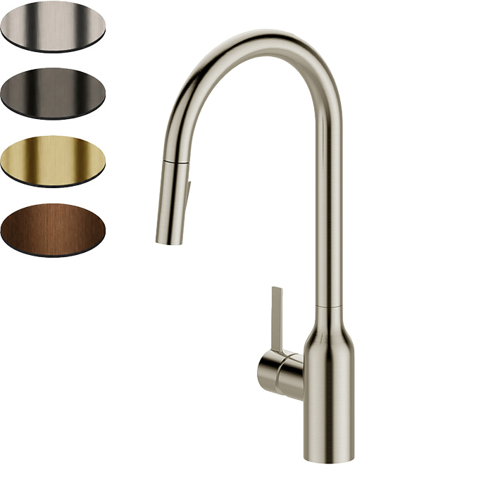 DUE KITCHEN MIXER WITH PULL OUT SPRAY