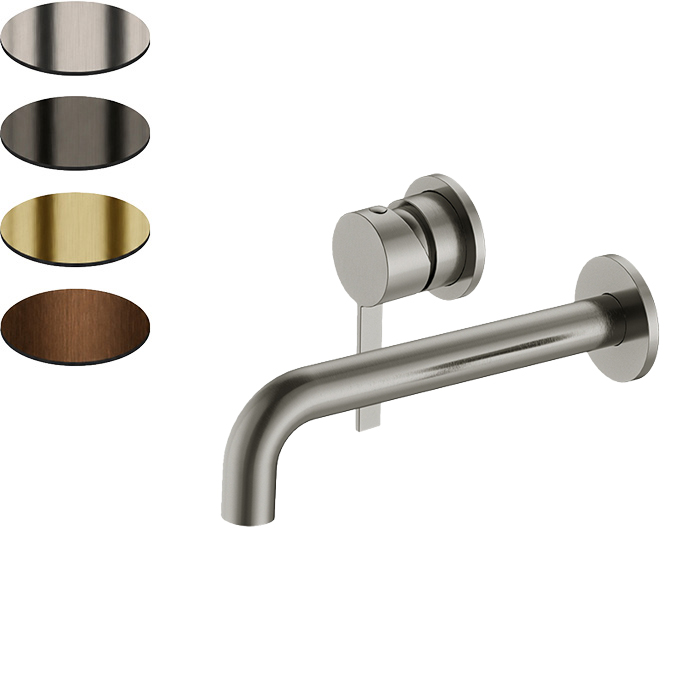 DUE WALL MOUNTED BASIN/BATH MIXER