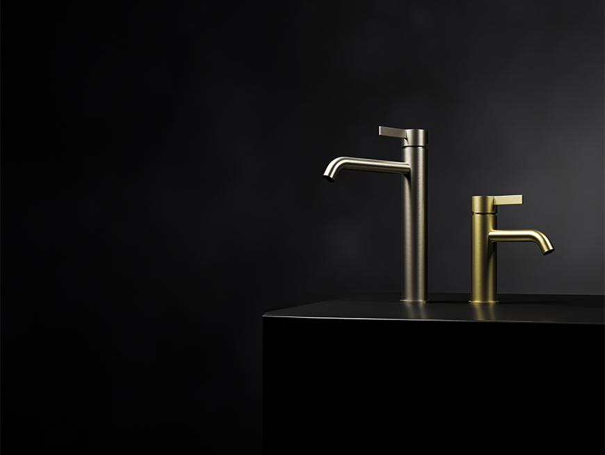 Due | 316 Stainless Steel Tapware by Elementi