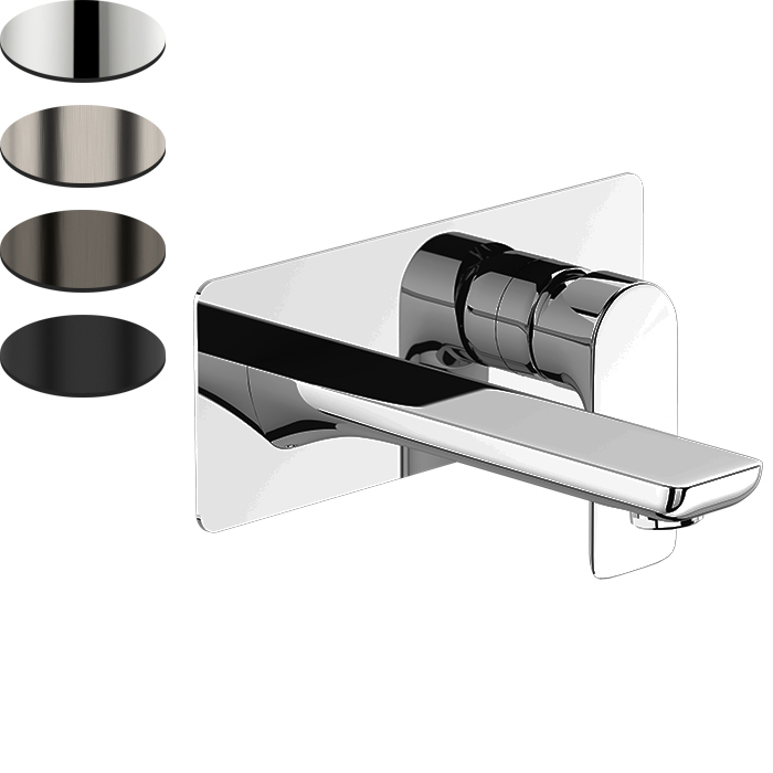 ORZA WALL MOUNTED BASIN MIXER
