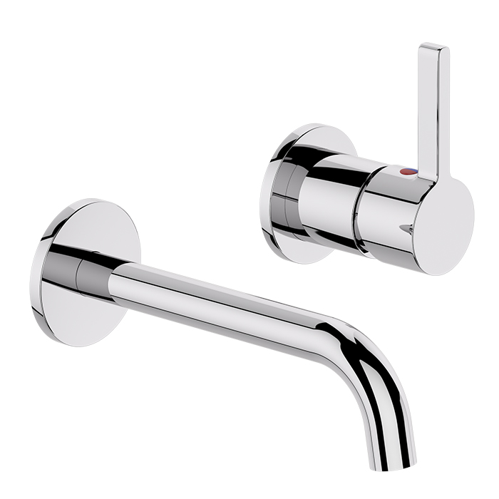 TELAIO WALL MOUNTED BASIN MIXER