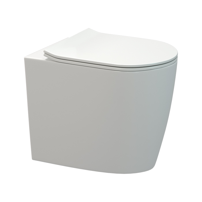 UNO OVERHEIGHT BACK TO WALL PAN GLOSS WHITE