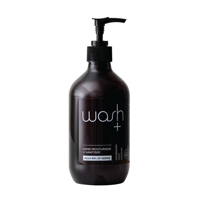 WASH | HAND MOISTURISER + SANITISER 500ML